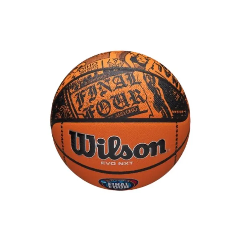 Wilson Genuine Leather Basketball Black Orange Size 7 Training Unisex-4