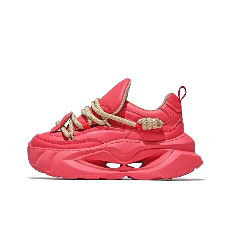 MOERBAI Spacewalk Series Breathable Lightweight Height Increasing Rebound Casual Shoes Unisex-5