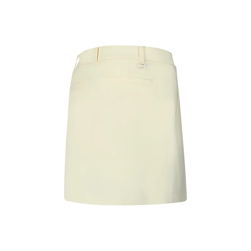 FILA Golf Series SS24 Casual Short Skirts Women's Pear Blossom Yellow-1