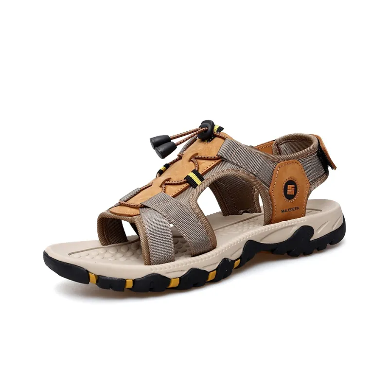 Black tailed Deer Beach Sandals Men's-3