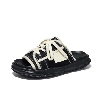 V ZERO FIVE Slide Slippers Men's Black