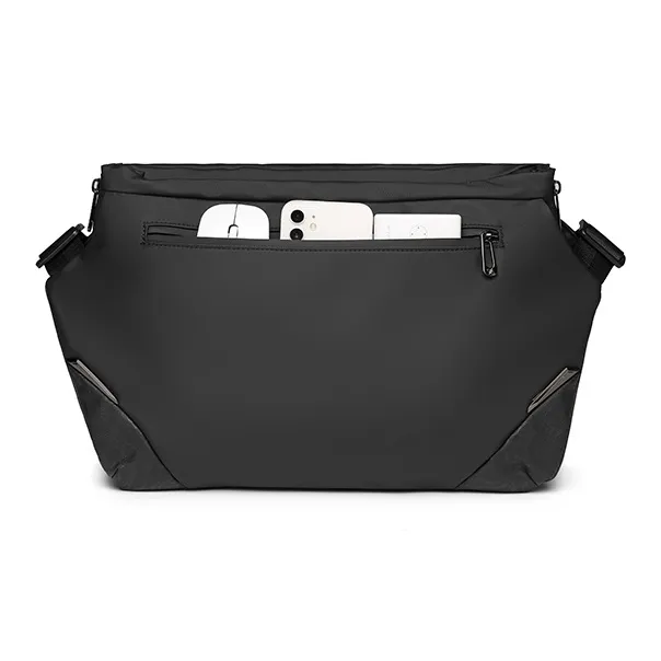 GYXX Technical Fabric Artificial Leather Messenger Bag, Shoulder Bag, Crossbody Bag Men's Multicolor-6
