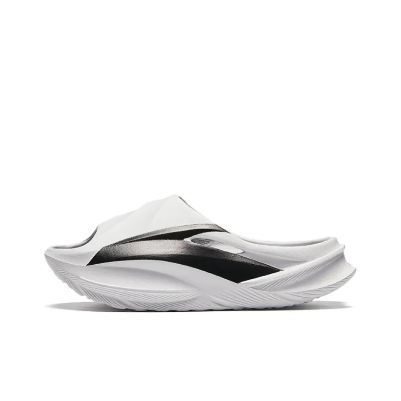 Anta Slide Slippers Women's Silver Black-0