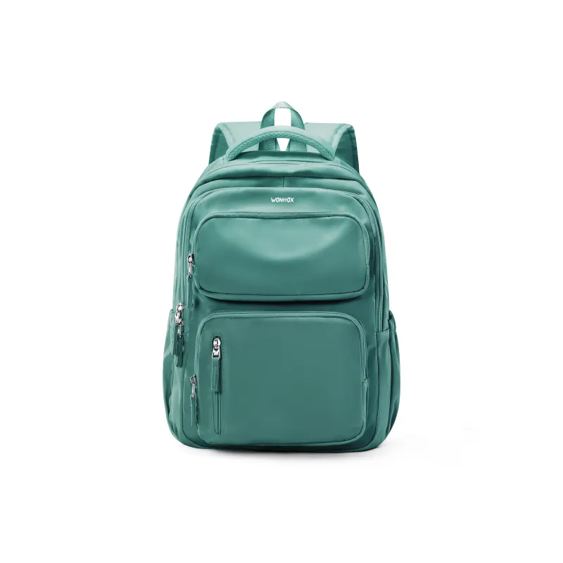 WONHOX Fabric Backpack Laptop Bag Regular Unisex Multicolor-22
