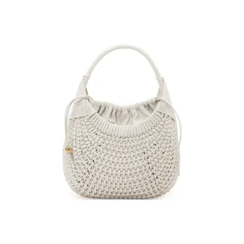 LOEWE Calfskin Shoulder Bag, Crossbody Bag, Handbag Women's Soft White