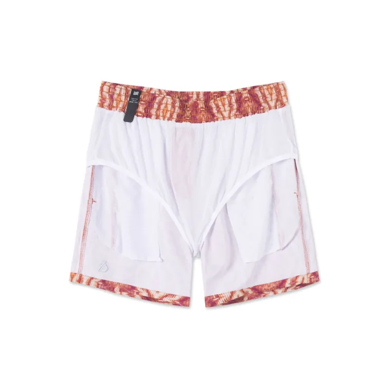 DUNKELVOLK Leopard Print Water Resistant Beach Shorts Men's-11