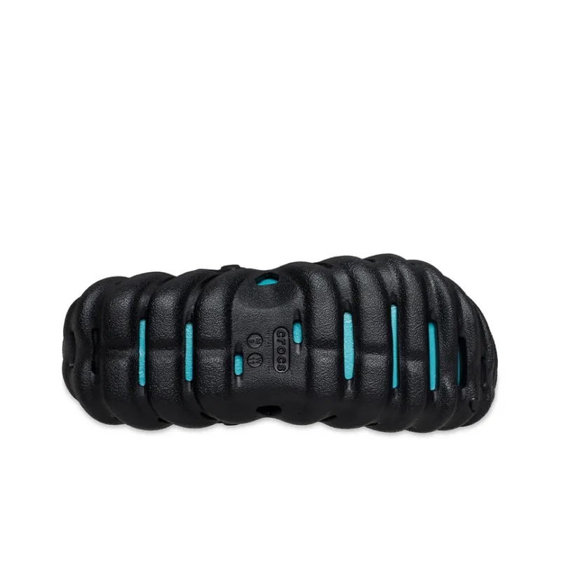 Crocs Echo Reflective Laces Clog 'Black Teal'-5