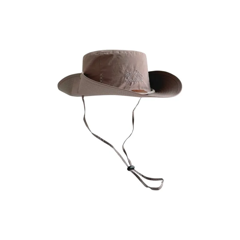 PISHUSHU Polyester Bucket Hats Unisex 5 Colors-4