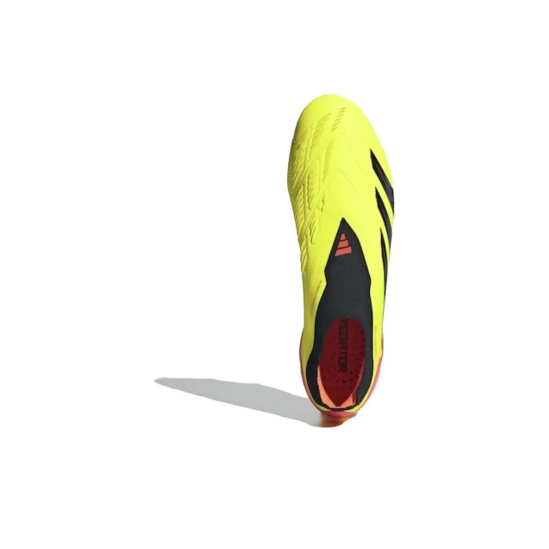 Adidas Predator 24 Elite Laceless Fg Team Solar Yellow Core Black Solar Red-2