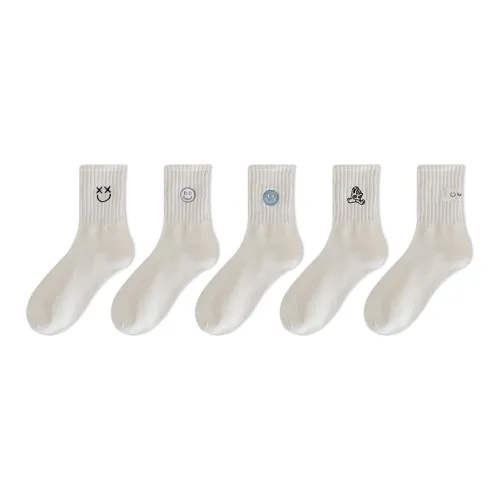 COTTON CHEESE Women's Mid-Calf Socks