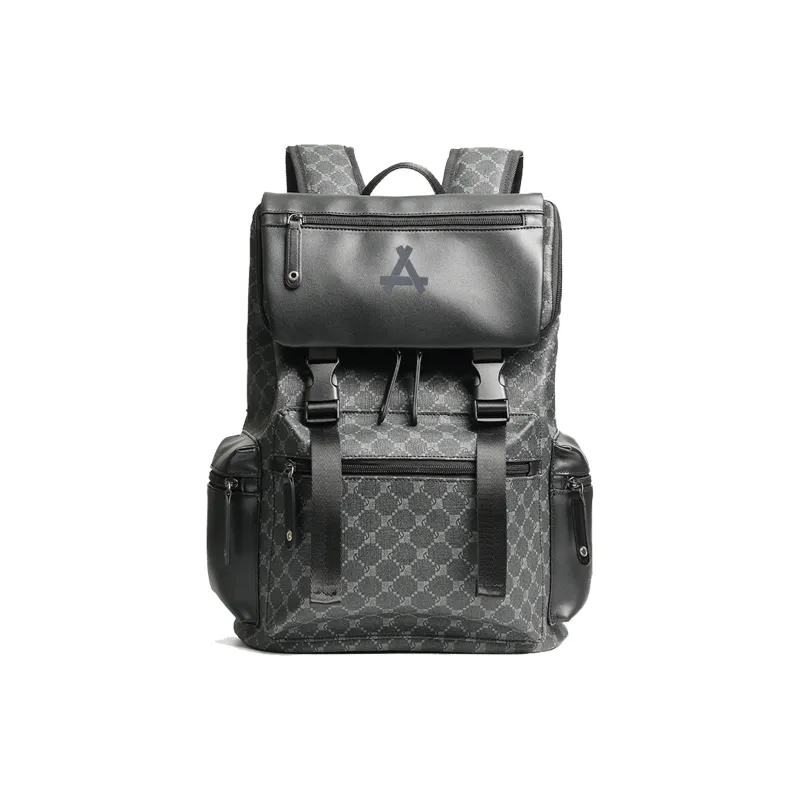 KONADCT Oxford Backpack Large Size Unisex Gray-13