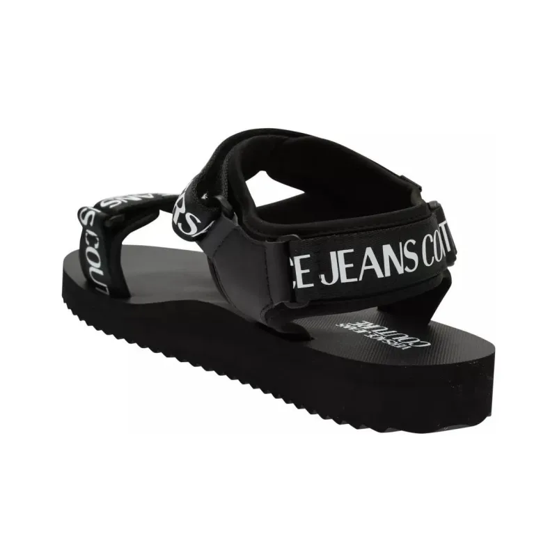 VERSACE JEANS Beach Sandals Men's Black-1