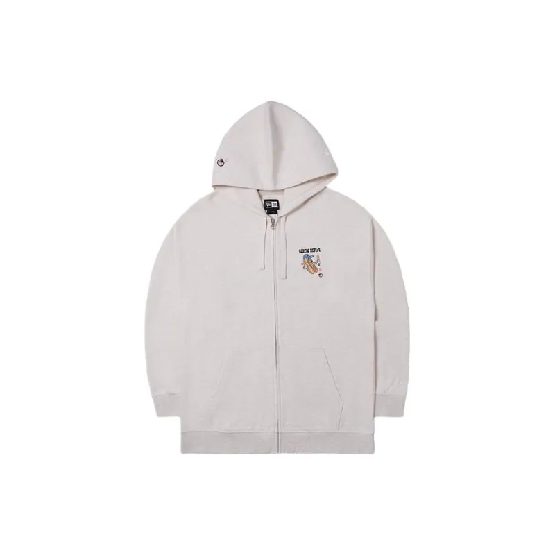 New Era SS24 Sweatshirt Unisex Light Gray-1