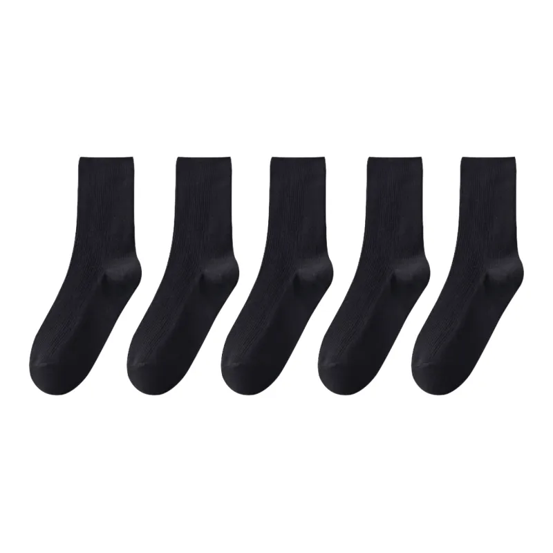 XXLLG Mid Calf Socks Women's 5 Pack-13