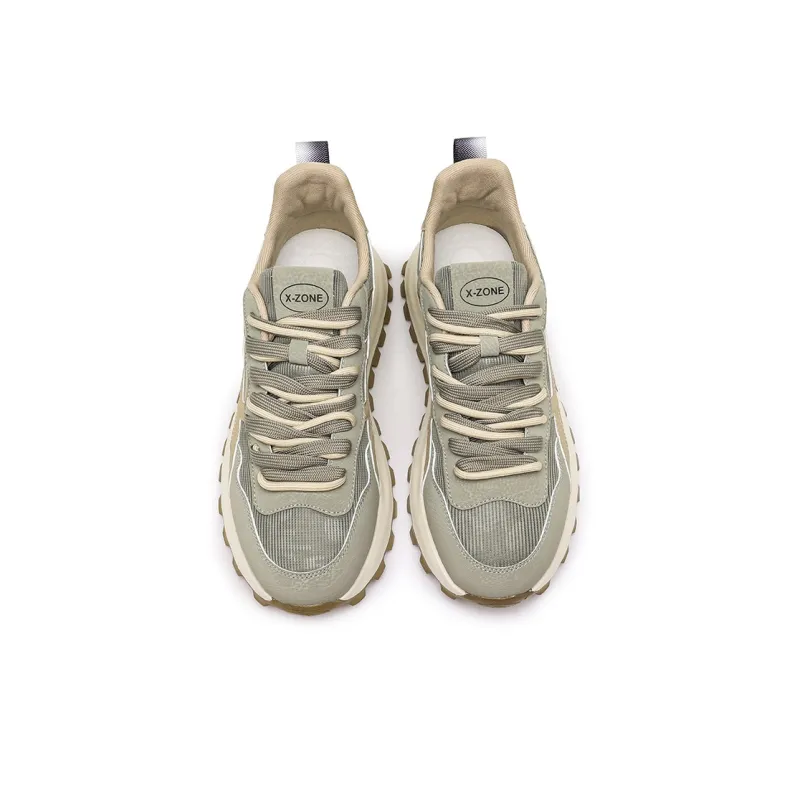 X-ZONE Cushioned Slip-Resistant Abrasion-Resistant Breathable Low-Top Casual Shoes Men's-4
