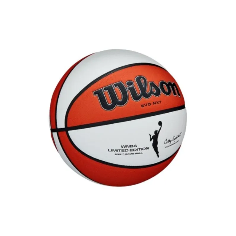 Wilson Genuine Leather Basketball White Brown Size 7 Ball Training Unisex-1