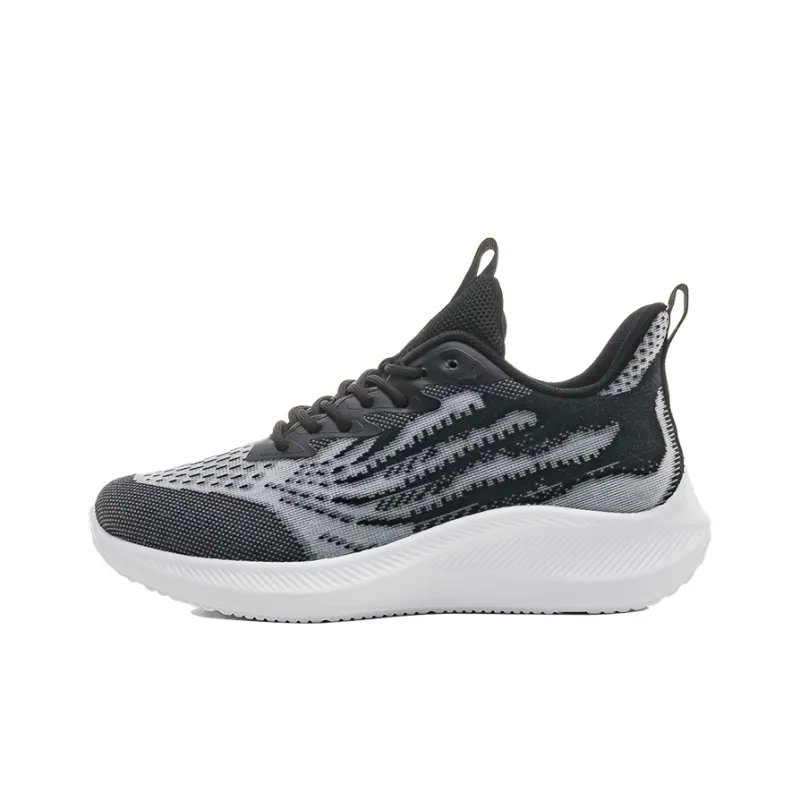 Warrior Warm Wear Resistant Breathable Slip Resistant Low Top Long Distance Running Shoes Men's-0
