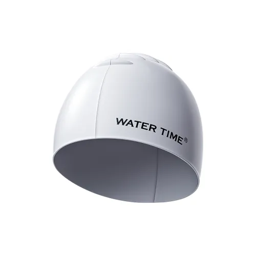 Watertime Silicone Swimming Cap High Rebound Water Resistant Comfortable Oversized Ear Protection Model