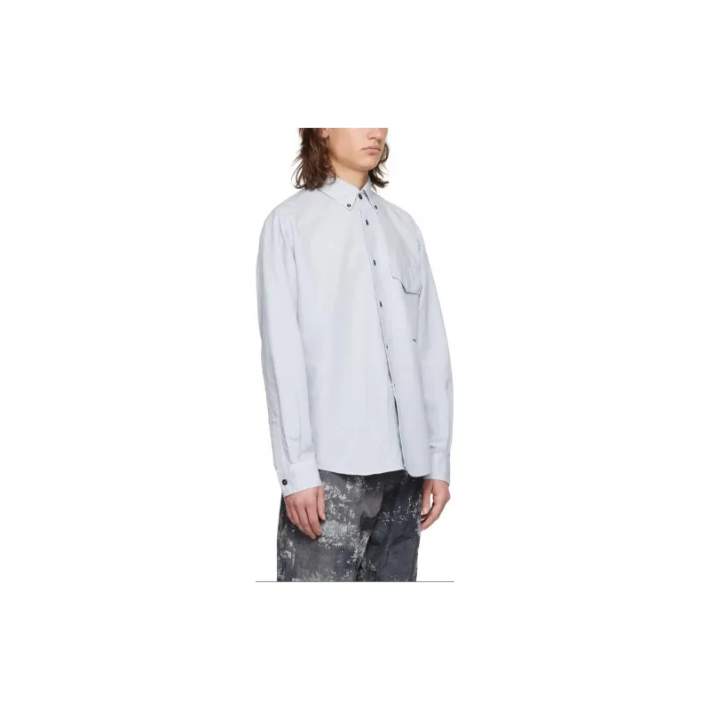 STONE ISLAND Shirt Men's Ice Frost Blue-2