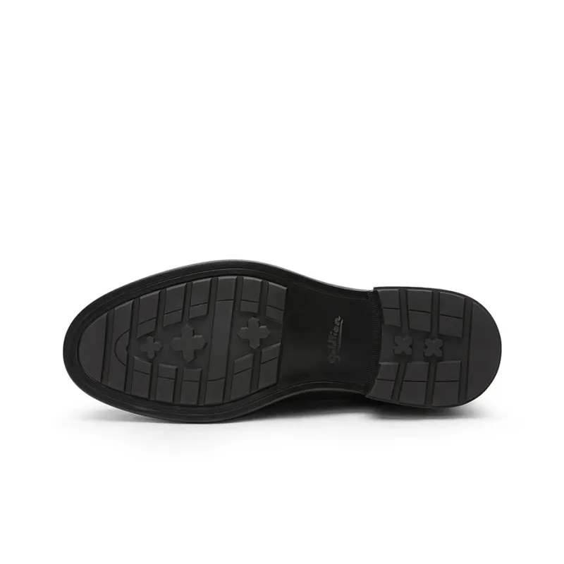 GOLDLION Dress Shoes Men Low Top Black/Brown-8