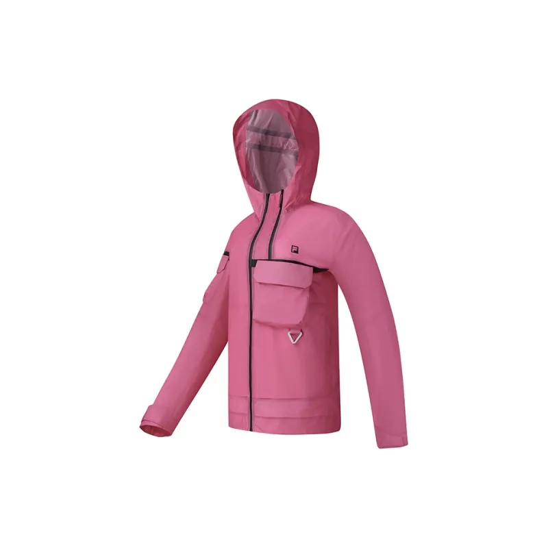 FILA Jackets Men Spring Plum Red-1