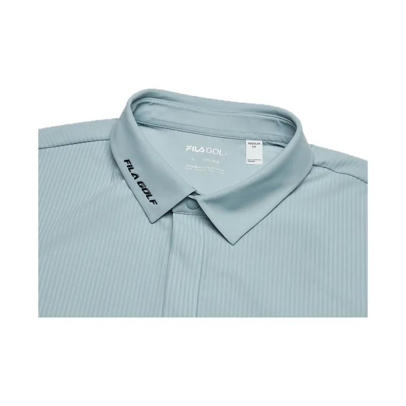 FILA Polo Shirt Men's Cardamom Cyan-3