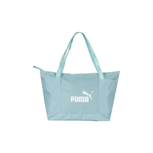 PUMA Fabric One Shoulder Handbags Regular Women's Light Blue
