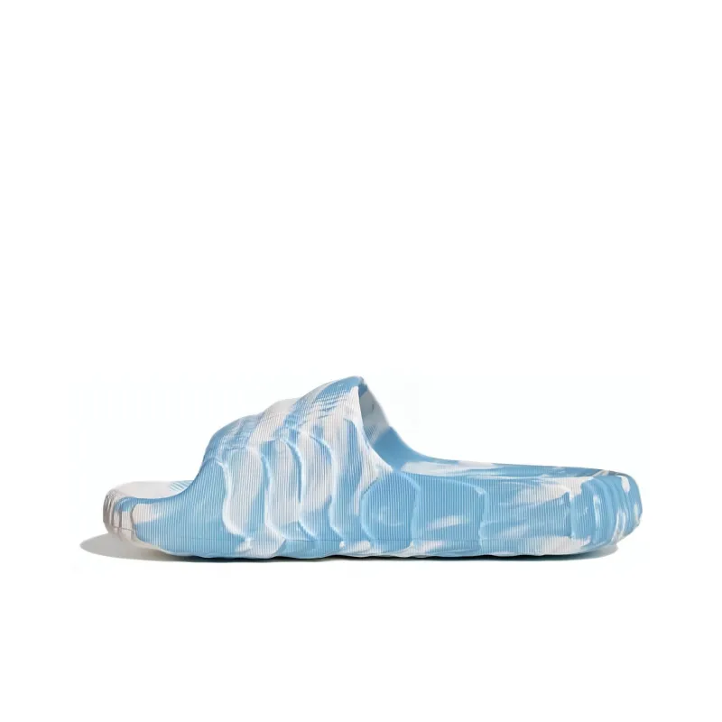 Adidas Adilette 22 Slides 'Clear Blue White'-0