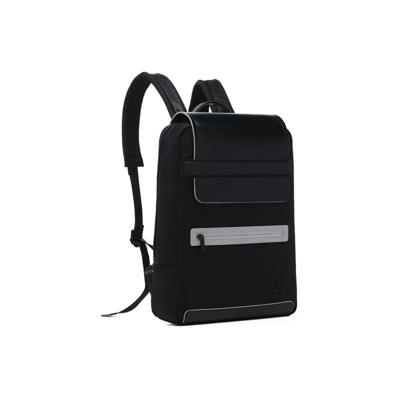 LI NING 1990 Polyester Backpack Regular Unisex Black-1
