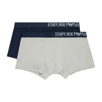 EMPORIO ARMANI Logo waistband Boxers Pack Of Two