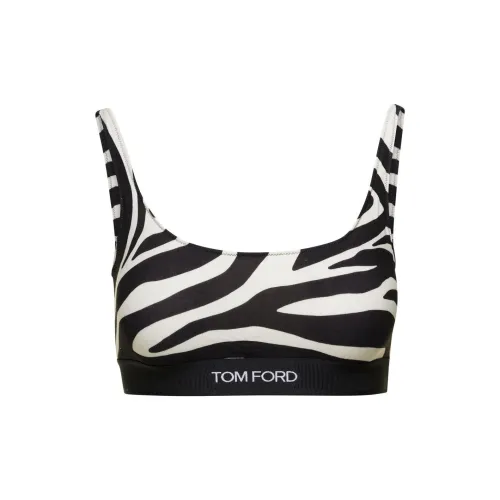 TOM FORD Optical Zebra Printed Signature Bralette