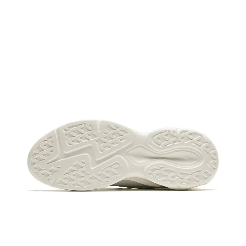 Anta Cushioning Wear-Resistant Low-Top Casual Shoes Women's White Gray-3