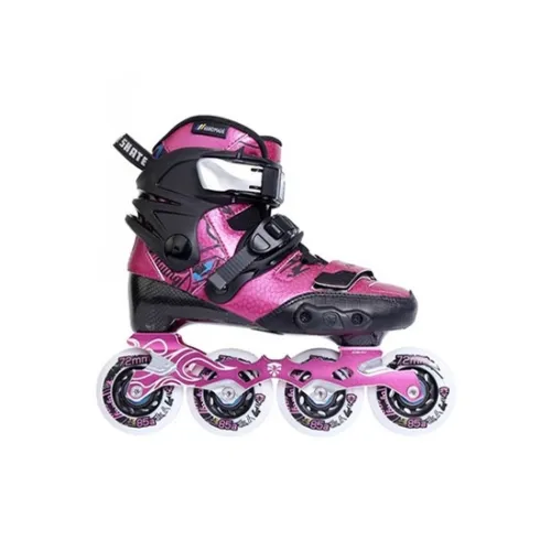 FLYING EAGLE Inline Skates Casual Street Snap, Techniques, And Tricks Kids' Unisex DRIFT JUNIOR[Blue/Gold/Pink]