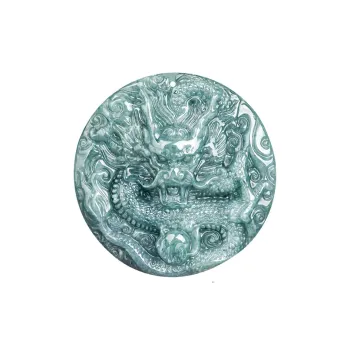 Jade Is Boundless Bean Type Jadeite Necklaces Unisex