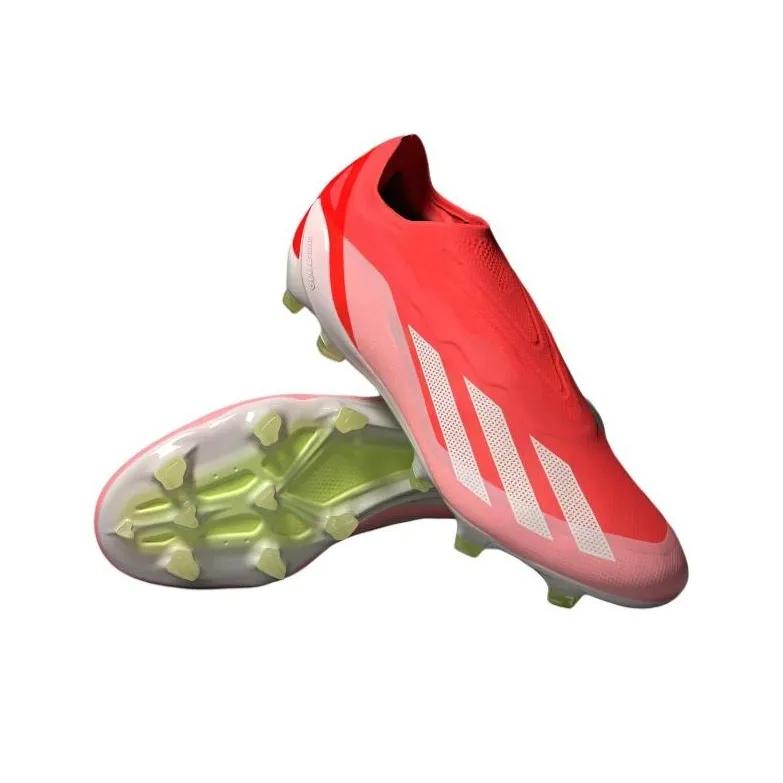 Adidas Crazyfast Elite Laceless Fg Solar Red Cloud White Team Solar Yellow-3