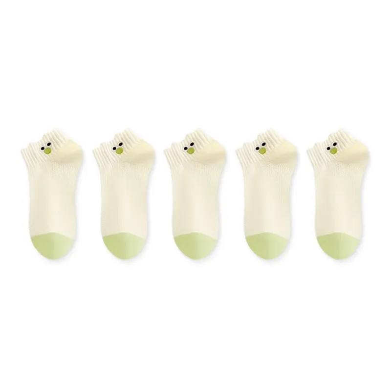 Taste The Color Ankle Socks Women's 5 Pack-9