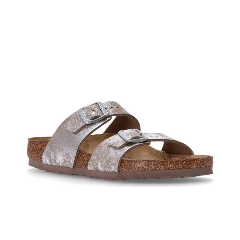 Birkenstock Sydney Metallic-effect Sandals Women's-2