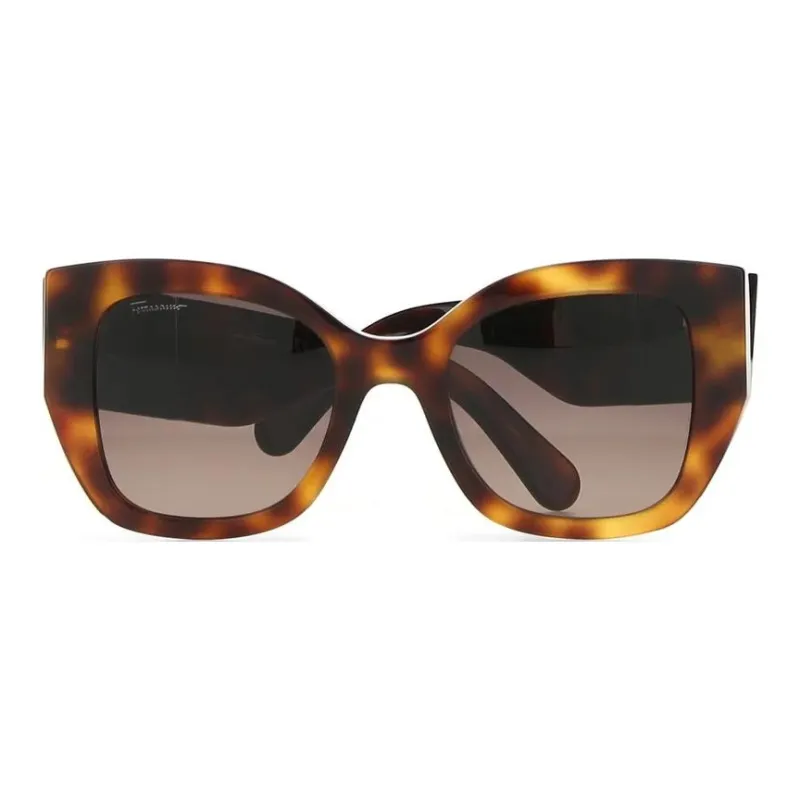 FERRAGAMO Butterfly Sunglasses Women's Tortoiseshell-1