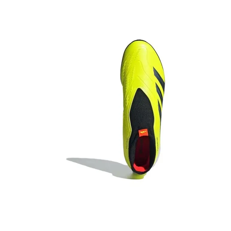 Adidas Predator 24 League Laceless Turf Team Solar Yellow Core Black Cloud White-2