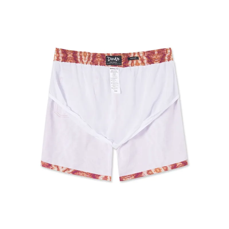 DUNKELVOLK Leopard Print Water Resistant Beach Shorts Men's-10
