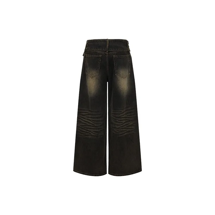 URBAN REVIVO Jeans Women's Olive Green-1