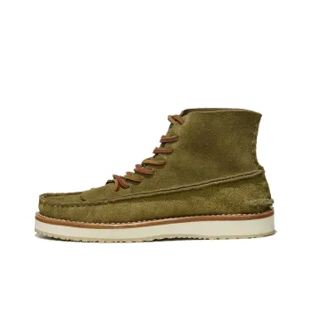 Norman Walsh Ankle Boots Men Deep Moss Green