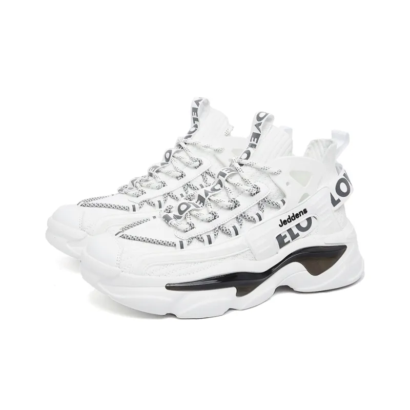 Jerden Smith Shock Absorbers Slip Resistant Breathable Low Top Chunky Sneakers Men's-4