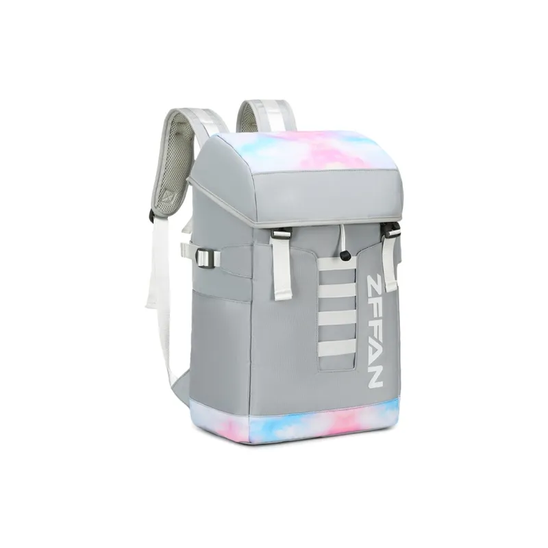 ZUOFEIFAN Backpacks Holographic Gray-2