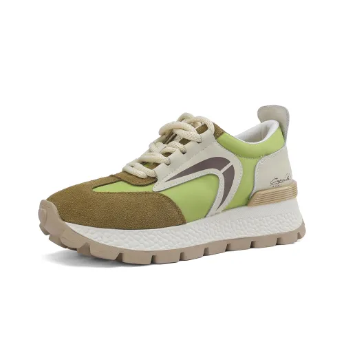 D FUSE SCANDINAVIA Cortez Casual Athletic Shoes Cushioning Anti Slip And Wear Resistant Low Top Chunky Sneakers Women's