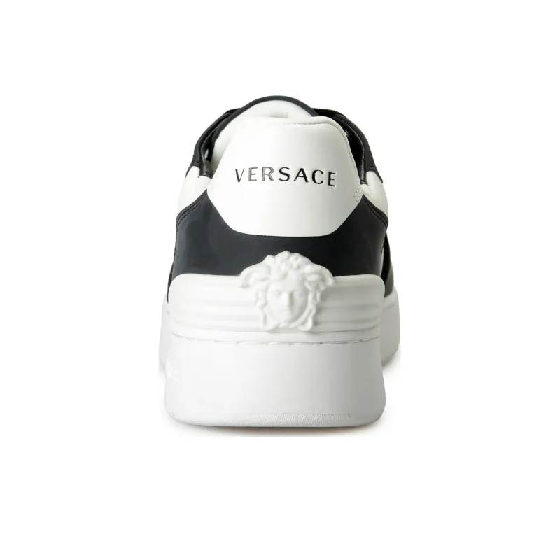 FANSIZHE Low Top Skateboard Shoes Men's Black White-3
