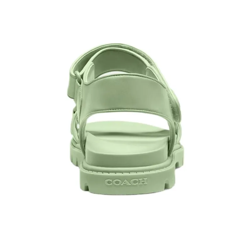 COACH Brynn Beach Sandals Women's Green-3