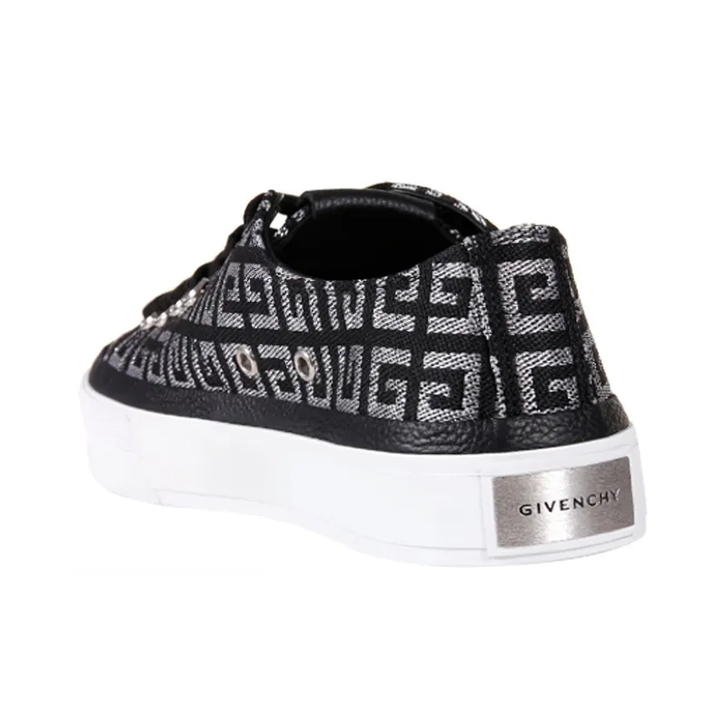 Givenchy Low Top Skateboard Shoes Women's Black-3