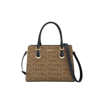 MashaLanti Handbags Yellow & Brown & Black