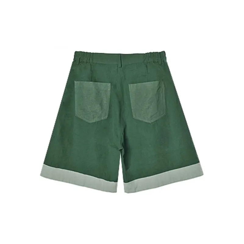 VALLEYOUTH Casual Shorts Unisex Wilderness Green-5